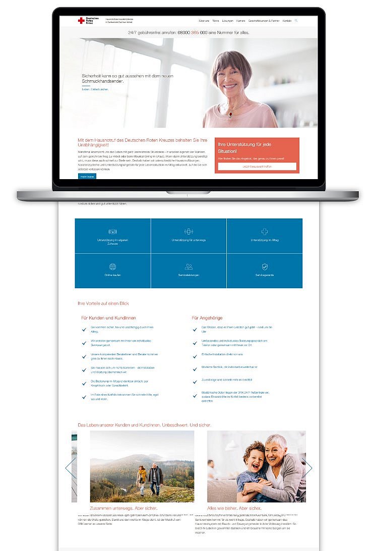 Modernes Webdesign-Konzept mit Nordsachsen-Bezug Modernes Webdesign-Konzept mit Nordsachsen-Bezug