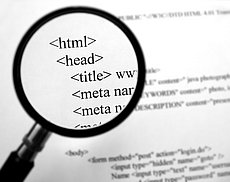 HTML-Grundgerüst, HTML-Code