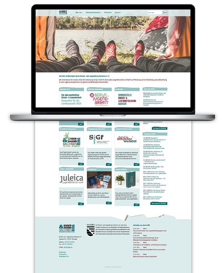 Innovatives Webdesign-Konzept aus Gera Innovatives Webdesign-Konzept aus Gera