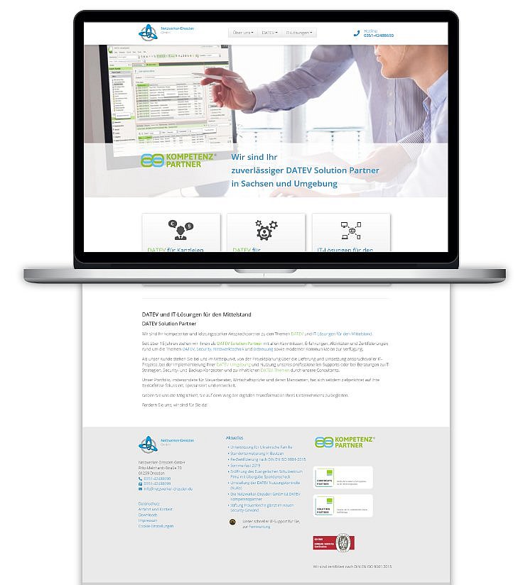 Webdesign-Konzeptdarstellung mit Stralsund-Bezug Webdesign-Konzeptdarstellung mit Stralsund-Bezug
