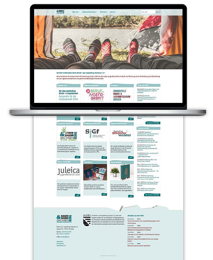 Modernes Webdesign-Konzept von Webdesign Firma Modernes Webdesign-Konzept von Webdesign Firma