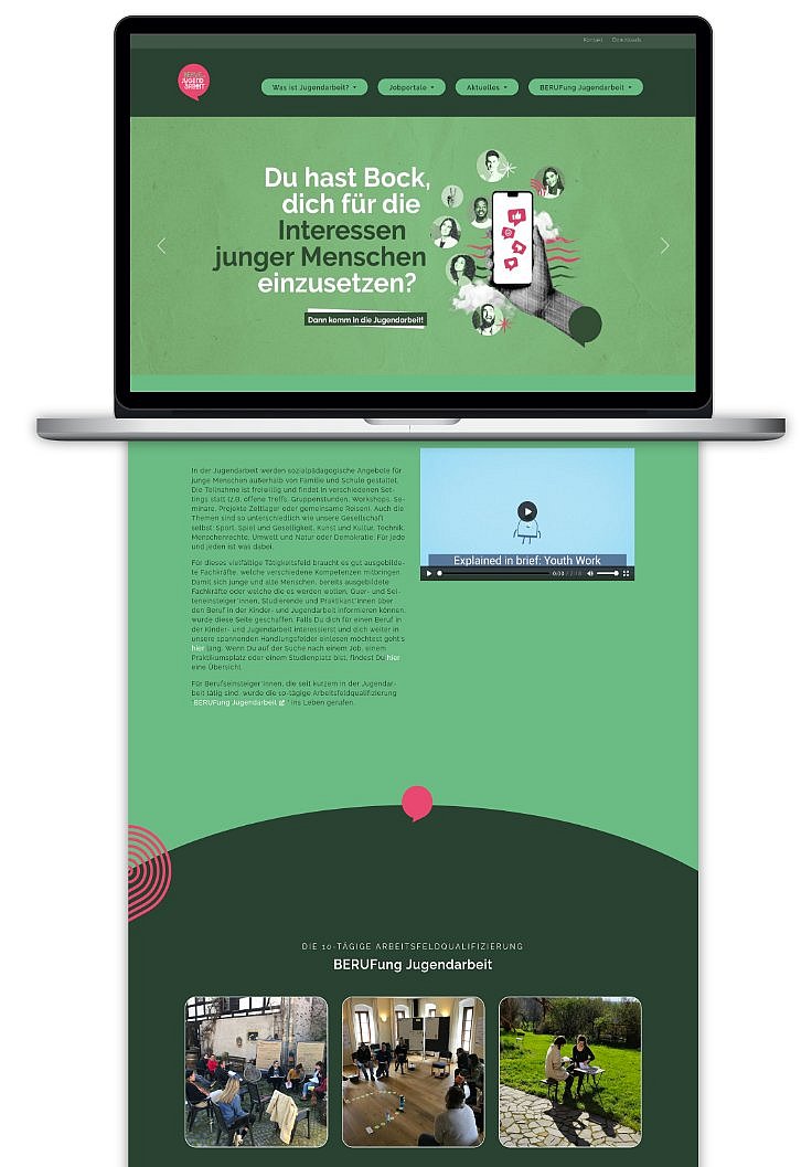 Modernes Webdesign-Konzept mit dem Schriftzug Senftenberg Modernes Webdesign-Konzept mit dem Schriftzug Senftenberg