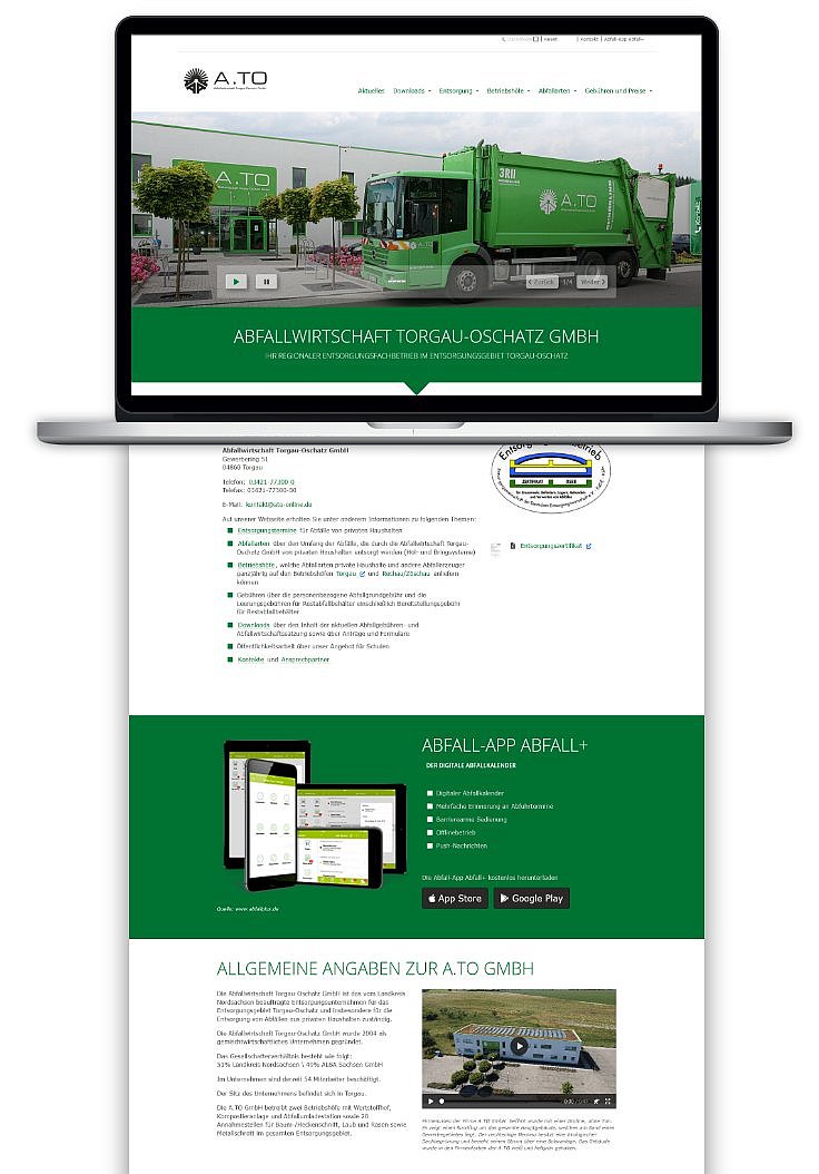 Stilvolles Webdesign-Layout präsentiert in Weinböhla Stilvolles Webdesign-Layout präsentiert in Weinböhla