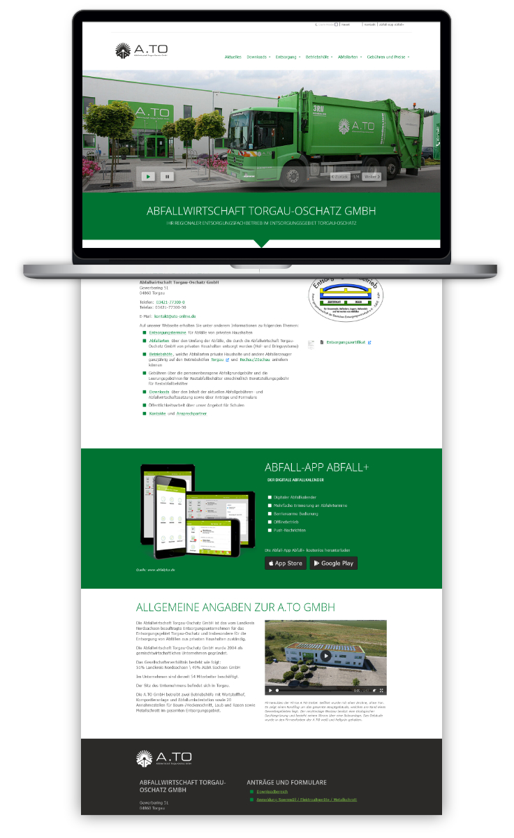 Modernes Webdesign mit Erfurt-Skyline im Hintergrund Modernes Webdesign mit Erfurt-Skyline im Hintergrund